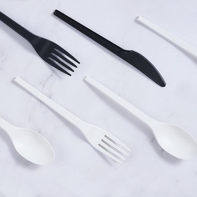 Disposable Fully Biodegradable Cutlery With Knives Forks Spoons