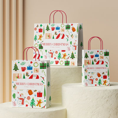 Gift Bag Kraft Paper Bag Size Handheld Birthday Gift Bag