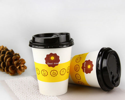 PLA Degradable And Environmentally Friendly Paper Coffee Cups
