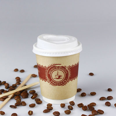 Double Layered Hollow Paper Cups For Coffee