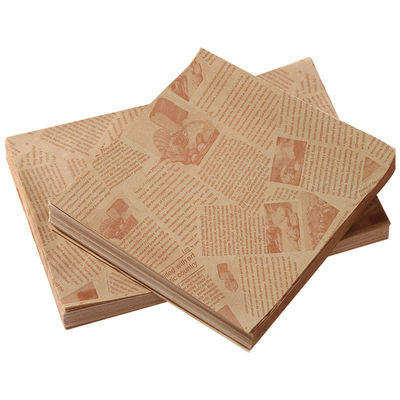 American Sandwiches, Hamburgers, French Fries, Fried Chicken, Oil Proof Paper