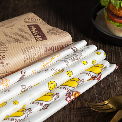 Single Sided And Double-Sided Anti Oil And Anti Stick Baking Paper