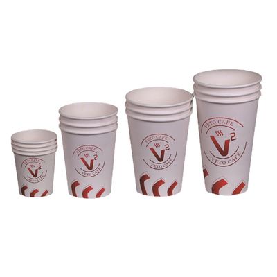 Double Layered PLA Environmentally Friendly Disposable Paper Cup With Thermal Insulation