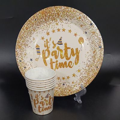 Paper Plates and Paper Cup for Party