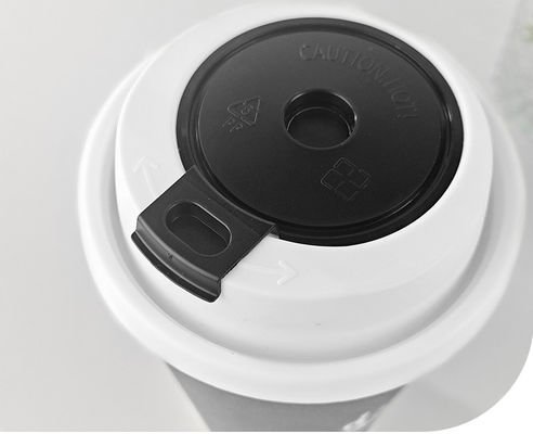 Milk Tea Rotating Plastic Cup Lid