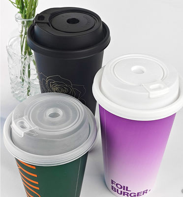 Milk Tea Rotating Plastic Cup Lid
