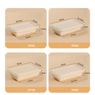 Food Grade Paper Box Disposable Commercial Fast Food Packaging Box