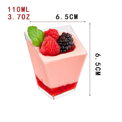 Hot Sale Disposable Ice Cream PS Mousse Dessert Cups