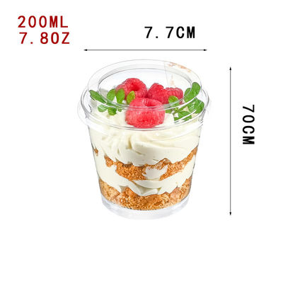Hot Sale Disposable Ice Cream Dessert Cups with Lid