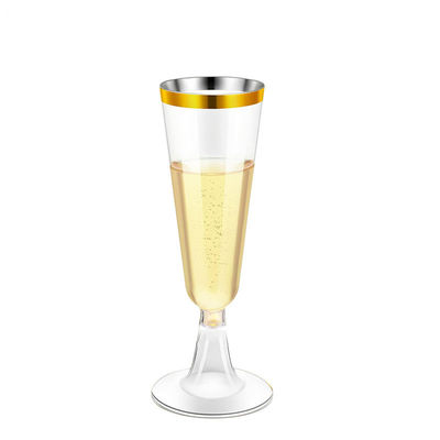 Transparent Plastic Wedding Wine Glass
