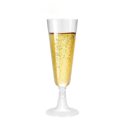 Transparent Plastic Wedding Wine Glass