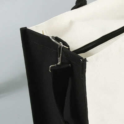 Custom Logo Canvas Bag Fashion Ruffle Single Shoulder Shopping Bag