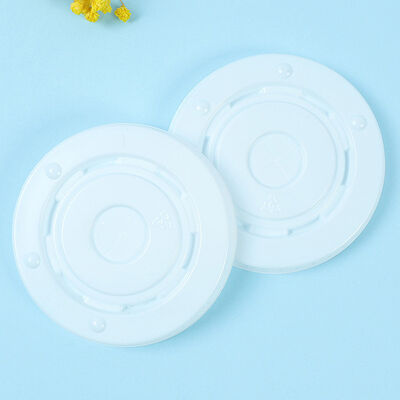 PS Plastic Cup Lid with Cross Hole – Perfect for Bubble Tea & Cold Beverages