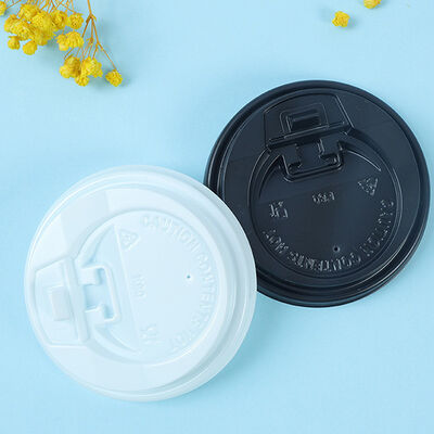 90mm Milk Tea & Coffee Cup Lid – Flip-Top Leakproof Spout Lid, Universal Cover for Paper & Plastic Cups