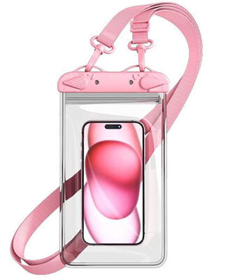 Waterproof Phone Pouch Providing Full Protection for Phones During Swimming Diving Snorkeling and Beach Trips