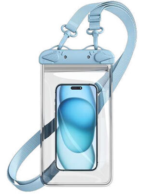 Waterproof Phone Pouch Providing Full Protection for Phones During Swimming Diving Snorkeling and Beach Trips