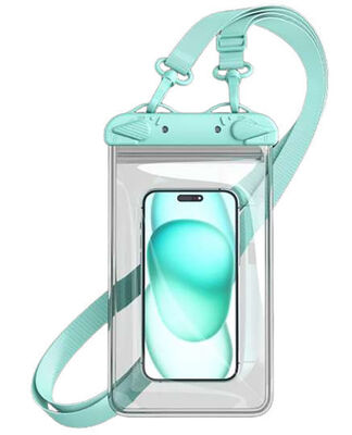 Waterproof Phone Pouch Providing Full Protection for Phones During Swimming Diving Snorkeling and Beach Trips