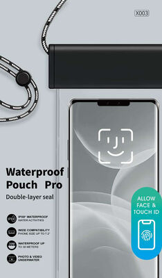 Waterproof Phone Pouch  With Allow Face & Touch ID