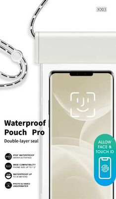 Waterproof Phone Pouch  With Allow Face & Touch ID