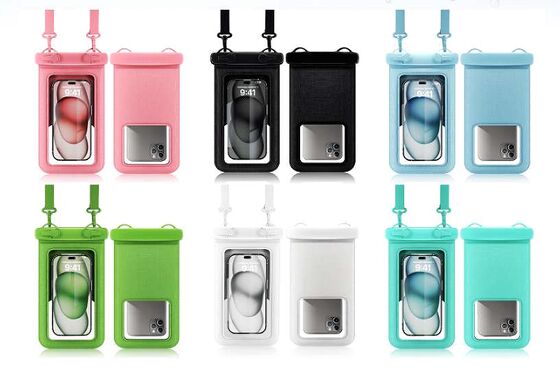 Large Waterproof Phone Pouch with Three-dimensional Sponge