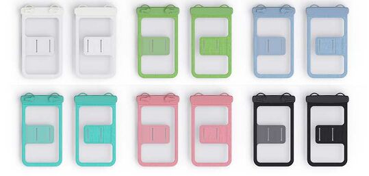 Waterproof Phone Pouch with Double Lanyard Armband