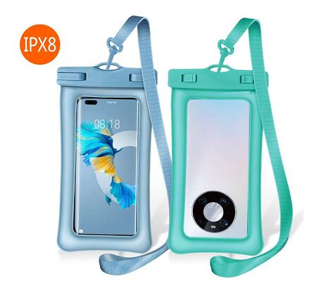 Waterproof Phone Pouch with TPU Two Airbags Floating