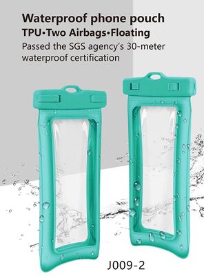 Waterproof Phone Pouch with TPU Two Airbags Floating